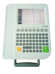 12 channels 12 leads 7" color TFT LCD Screen ECG EKG machine