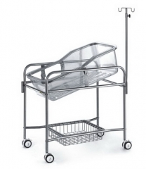 Stainless Steel Baby Bed Trolley