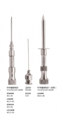 Cricothyroid needle