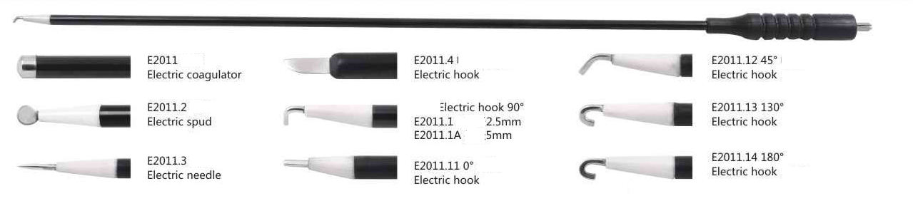 Electric coagulation instrument electric coagulator electric spud needle hook