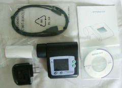 Portable pneumatometer spirometer