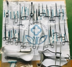 Laparotomy Surgery Instrument Set，77pcs