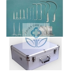 Hysterectomy Instrument Set, 65pcs