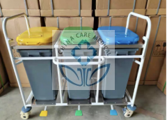 Waste Collection Trolley 3 Bags