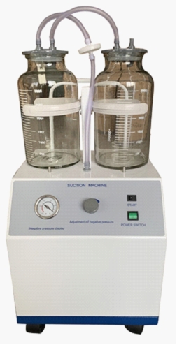 APPAREIL D&rsquo;ASPIRATEUR CHIRURGICAL AVEC                 2
BOCAUX DE 4L