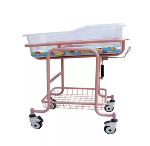 Stainless steel Baby Trolley with mattress-0
