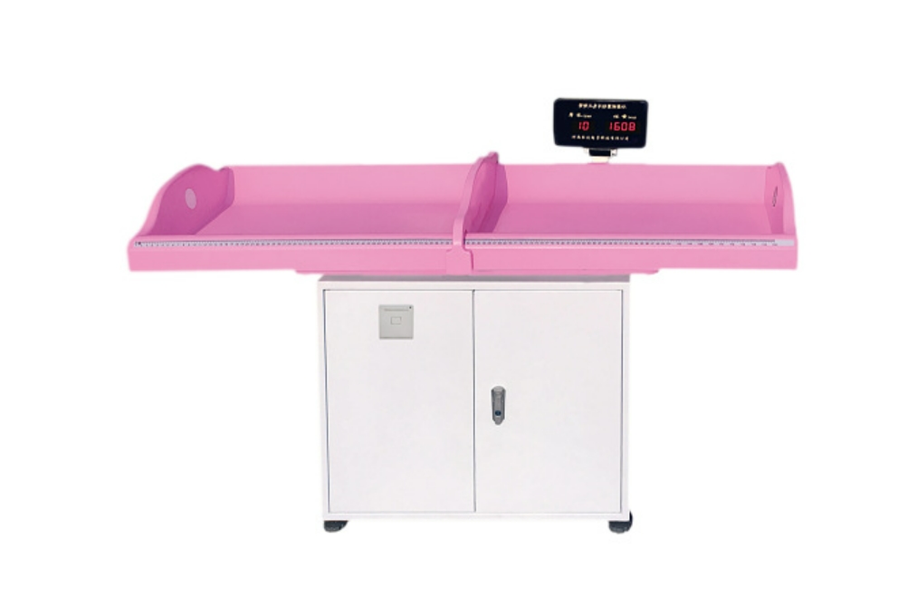 Ultrasonic infant height and weight measuring instrument (with printing function)