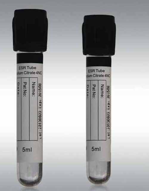 PET ESR Vacutainer,13x75 mm,2.4ml,100pcs-0