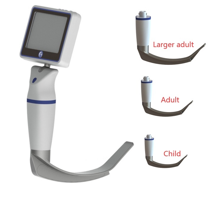 Video Laryngoscope with 3 pcs Reusable Blade-0