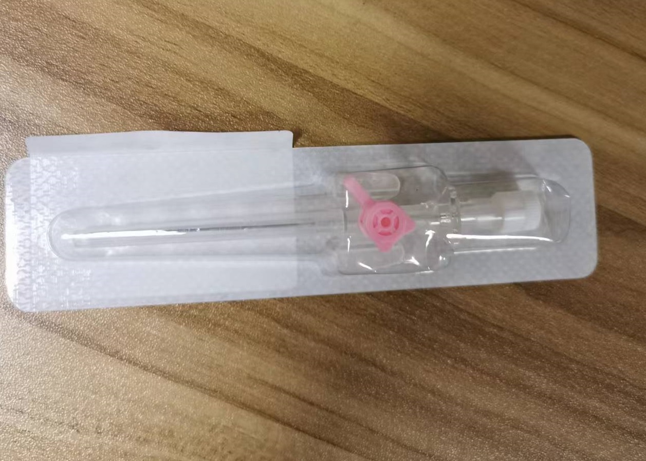 Disposable IV Catheter with wing and port-0