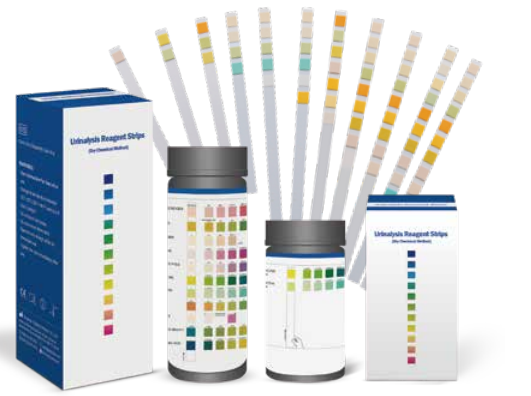 URS-11 test strips(URO/BLD/BIL/KET/LEU/GLU/PRO/pH/NIT/SG/VC-0
