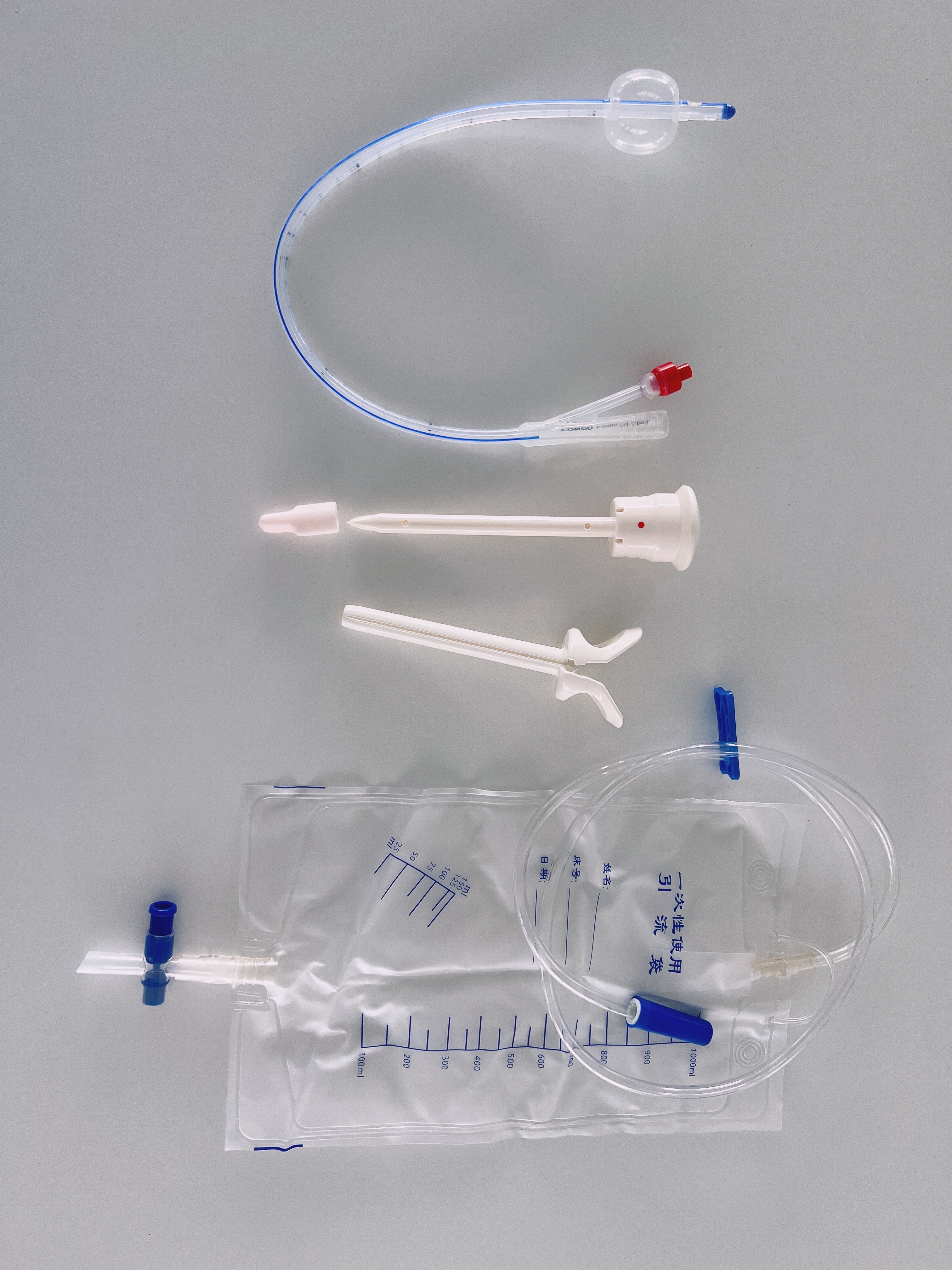 Bladder puncture and atrophy set-0