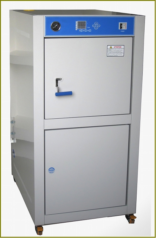 100L Horizontal  Pulsation vacuum Steam Sterilizer-0