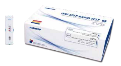 HCV Hepatitis C Virus Test Cassette, WB/S/P, 3.0mm-0