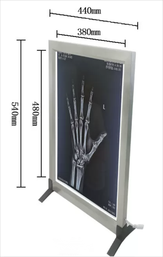 Medical Film Viewer, LED, 1 page, 44*54*1.7cm，0-3500cd/m&sup2;-0