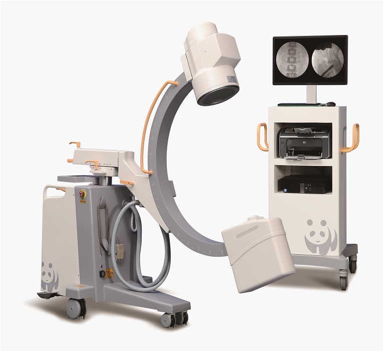 3.5KW100mA Othopeadic C-arm digital Image intensifier Canon,one 24" LCD monitor Machine -0