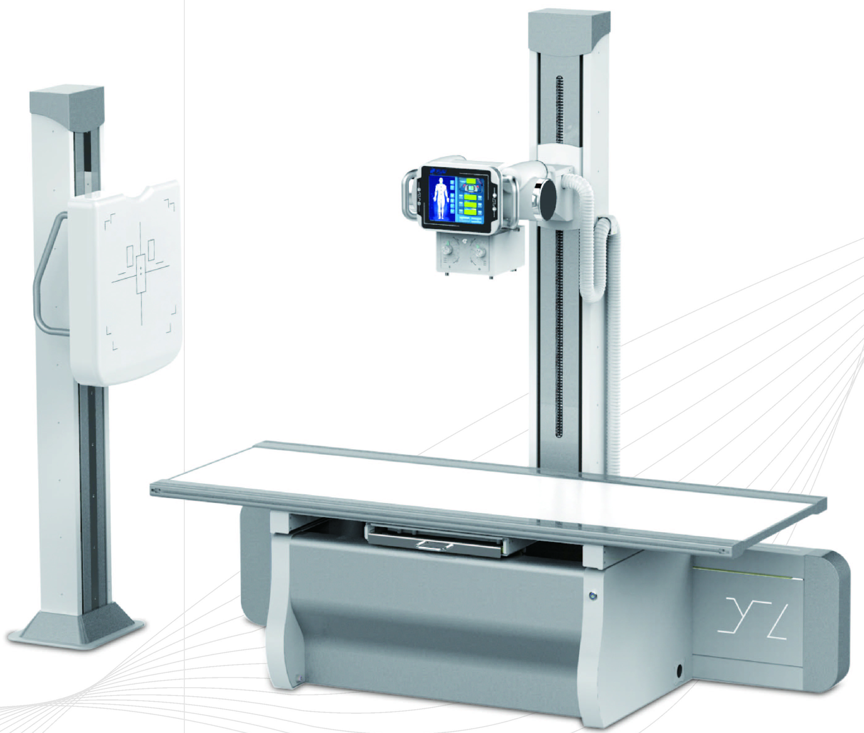  65KW 800mA Floor-mountedDigital Radiography System-0