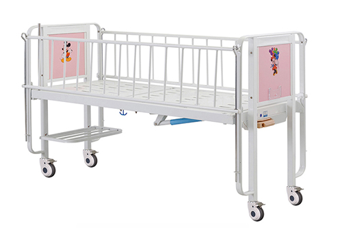 Luxury Manual Single Crank Children Bed-0