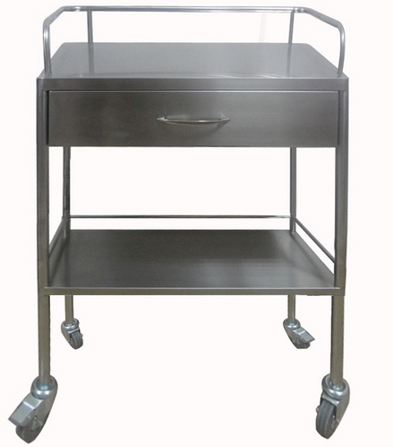 Stainless Steel Therapy Trolley-0