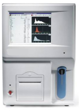 Two channels 60 samples 3-part hematology cell counter-0