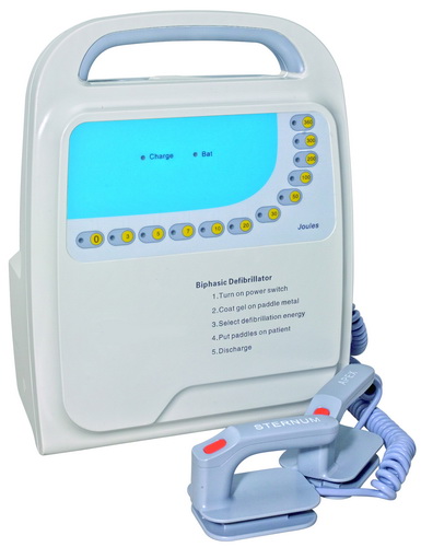Biphasic Defi-monitor Defibrillator-0