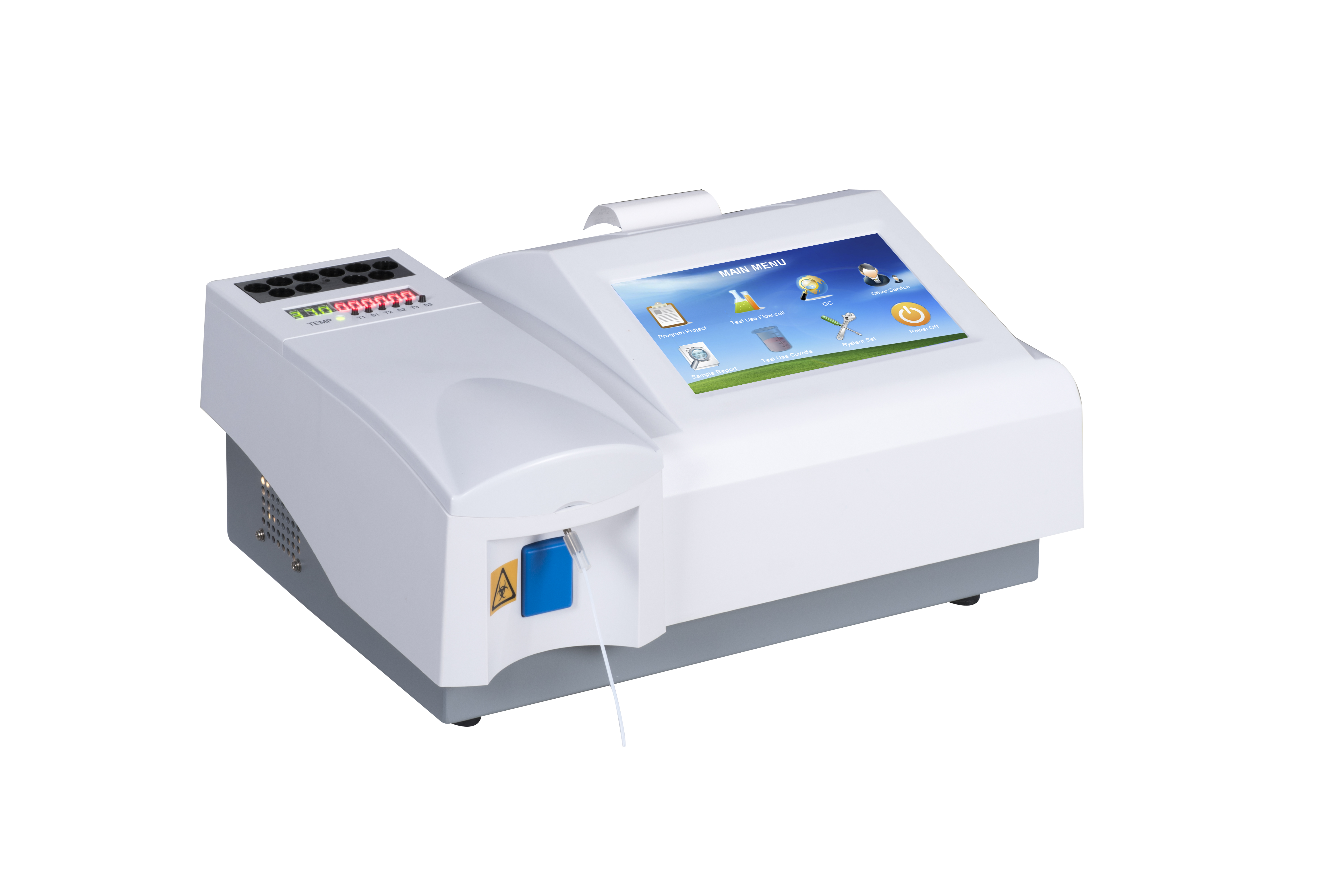 Semi Auto Chemistry Biochemistry Analyzer With Incubator-0