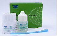 Glass ionomer cement Type II
(15 g powder + 10 ml liquid)/box
