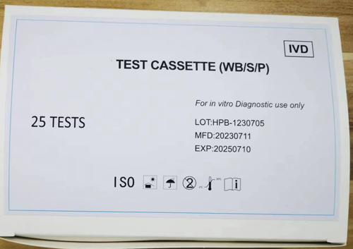 HIV 1/2 Human Immunodeficiency Virus 1/2 Test 4.0mm Cassette, 25 Tests/Box-0