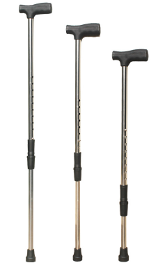 Stainless steel walking stick-0
