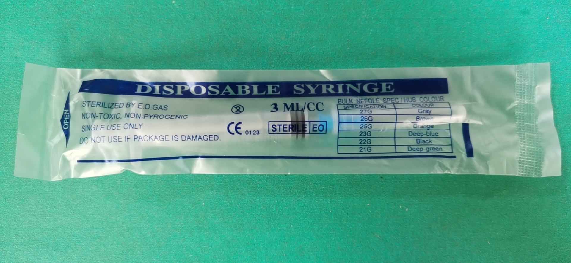 Disposable syringe with needle( Individually sterilized packaging), 100pcs-0