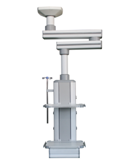 Double-arm mechanical surgical tower