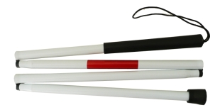 Aluminum Alloy Blind stick, 4-fold
