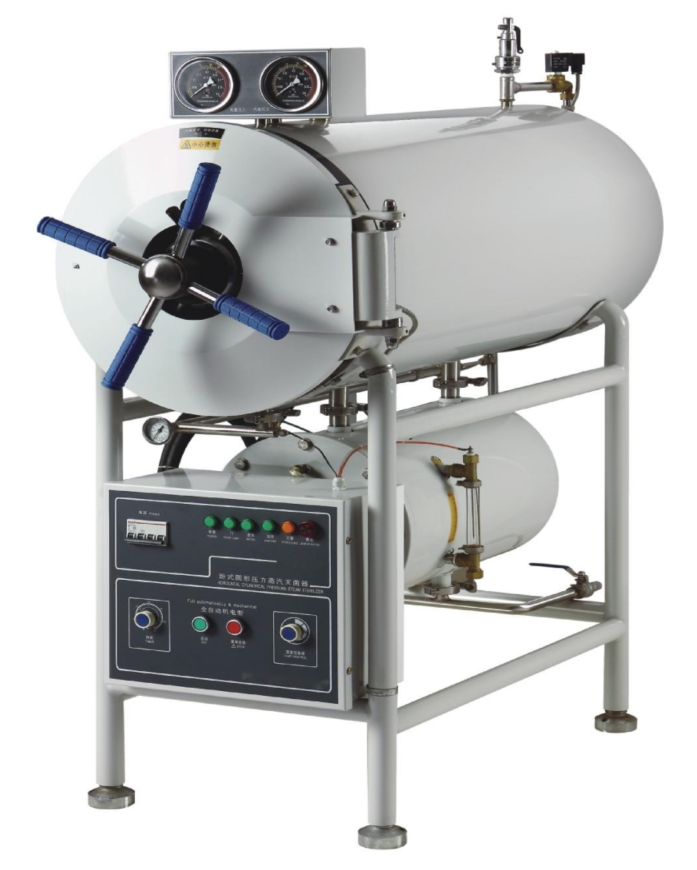 150L Horizontal Cylindrical Pressure Steam Sterilizer-0