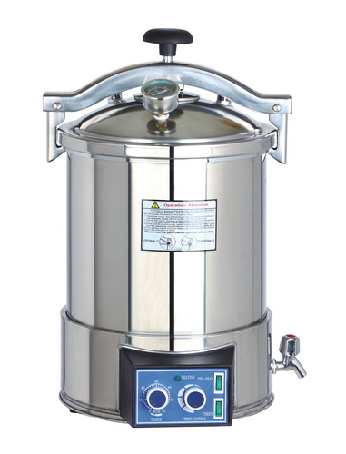 24L Portable Pressure Steam Sterilizer Autoclave-0