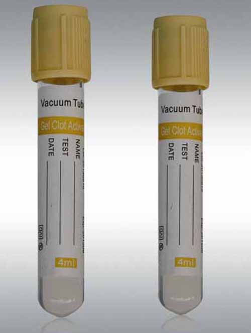 13&times;75mm Glass gel+Clot activator Blood Tube-0