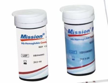 Hemoglobin test strips