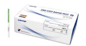 HCV Hepatitis C Virus Test Strips, S/P, 3.0mm-0