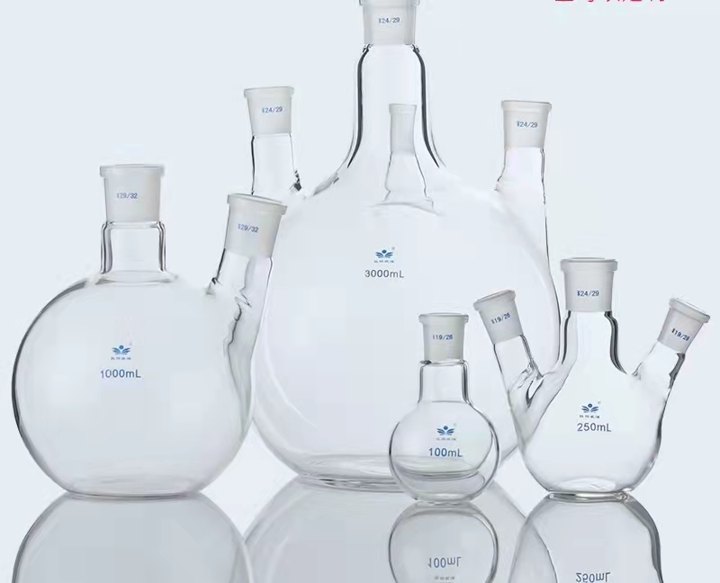 Single-neck Glass Flat-bottom Flask 250ml*19/24/29