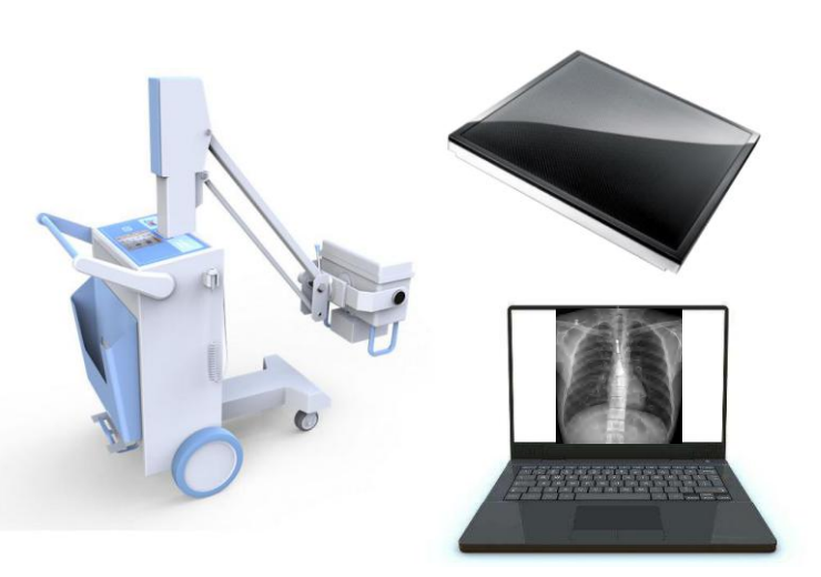 High Frequency DR Digital Mobile Xray Machine-0