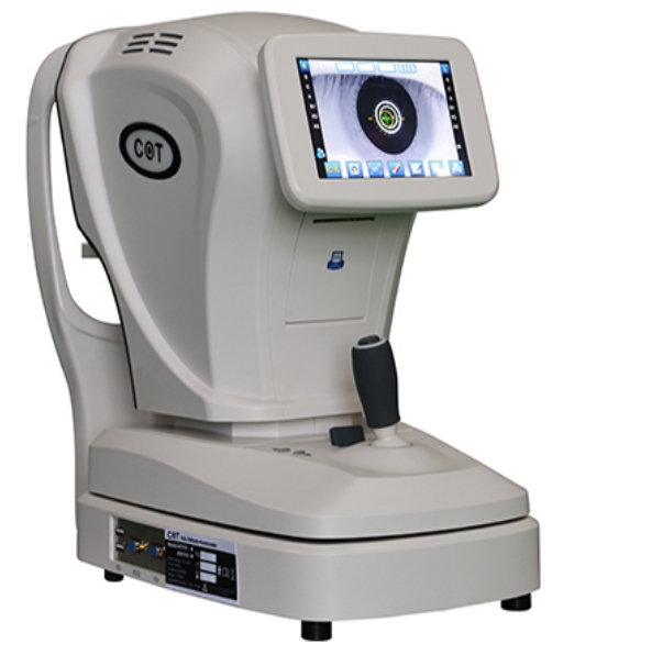Fully automatic computer ophthalmometer with curvature meter
