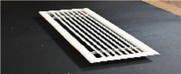 Double-layer louver air outlet-0