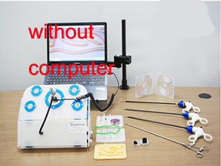 Square-middle type, TV cable Camera Set Laparoscopic trainer  -0