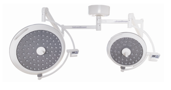 Ceil-mounted LED Surgical Lamp, Double Head-0