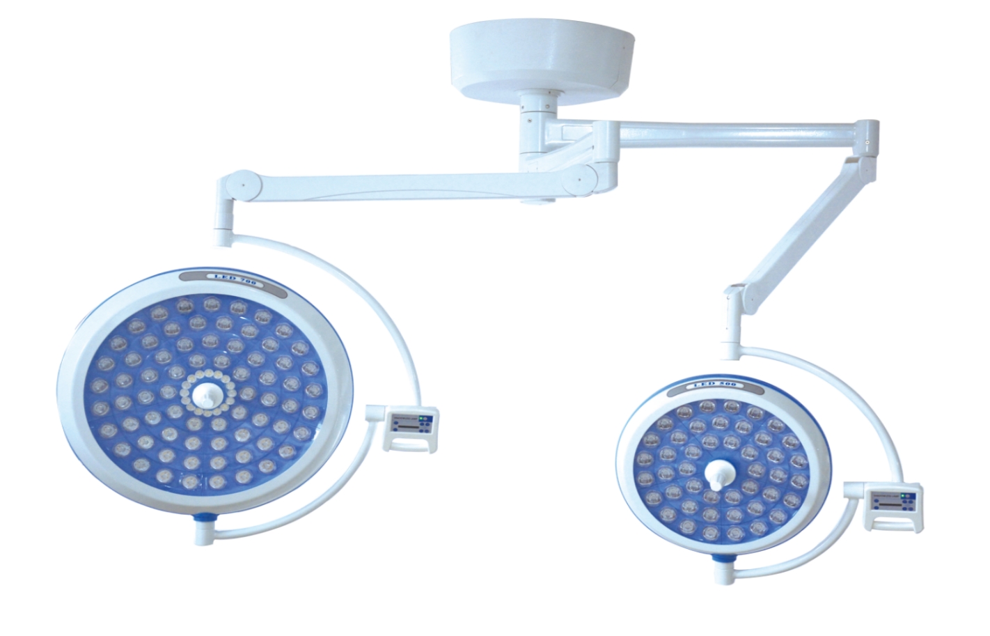 Ceil-mounted LED Surgical Lamp, Double Head-0