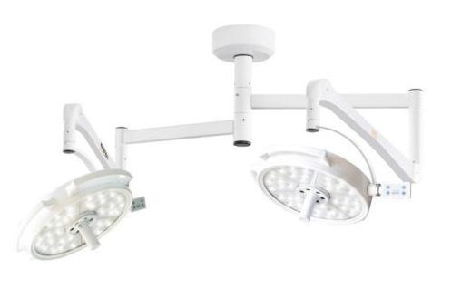 72-Hole Ceiling-Mounted Surgical Lighting Lamp