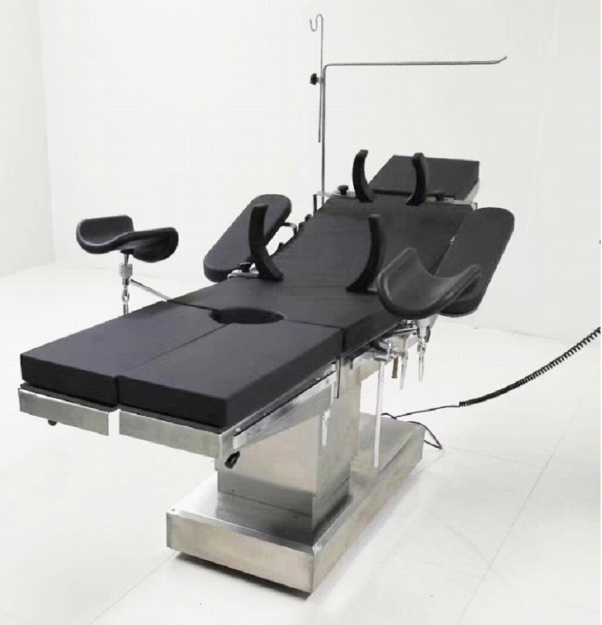 Five-function electric operating table with remote control (304 stainless steel)-0
