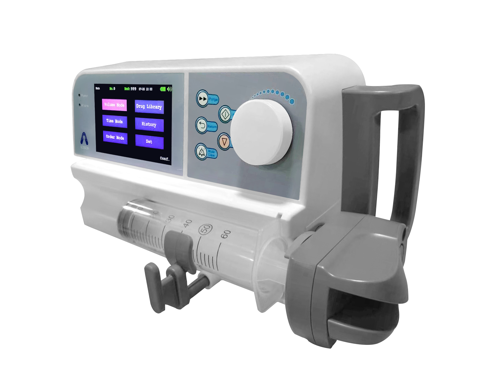 4.3 inch color  LCD screen Syringe Injection Pump-0