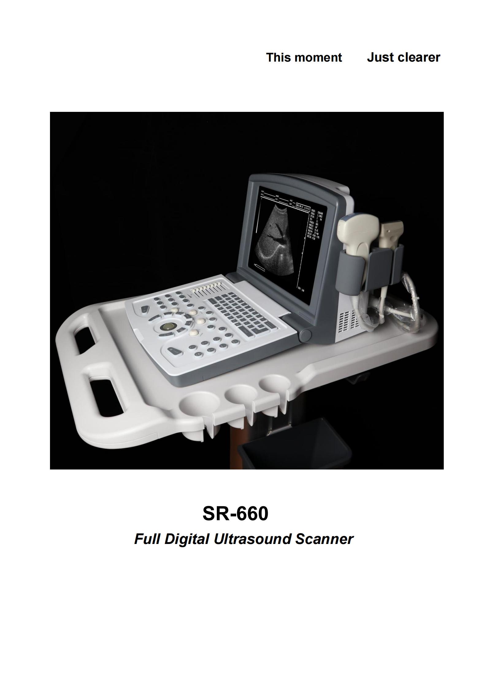Portable 2D Ultrasoud scanner with Battery-0