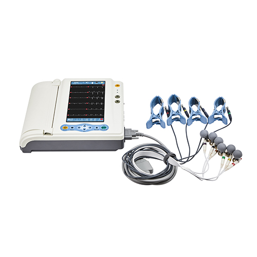 12 channels 12 leads color ECG EKG machine-4