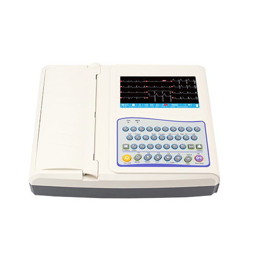 12 channel 12 leads ECG EKG monitor machine-2